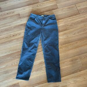 EILEEN FISHER VELVET TEXTURED PANTS